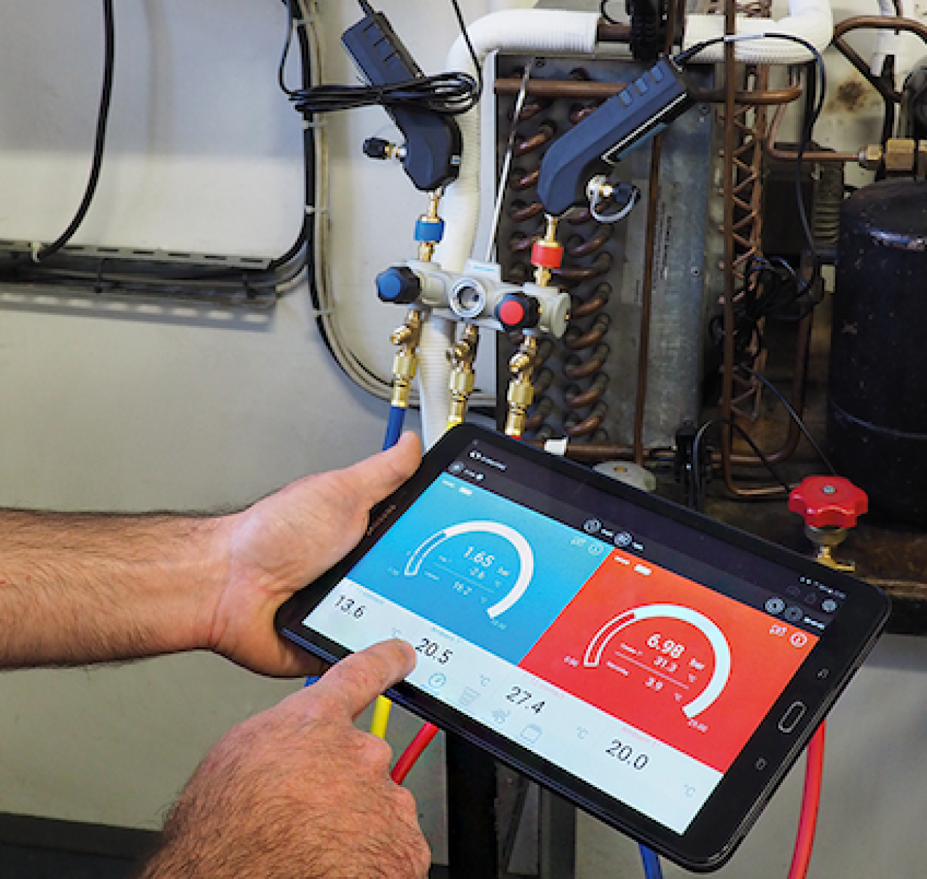 Temperature and pressure