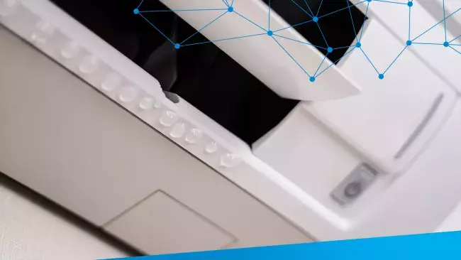 AC avoid condensate water leak