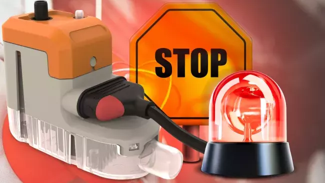 alarm pump alarme pompe sauermann