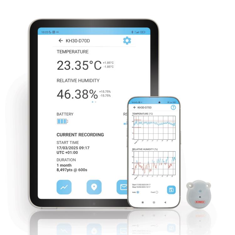 Kimo track mobile app KH 30